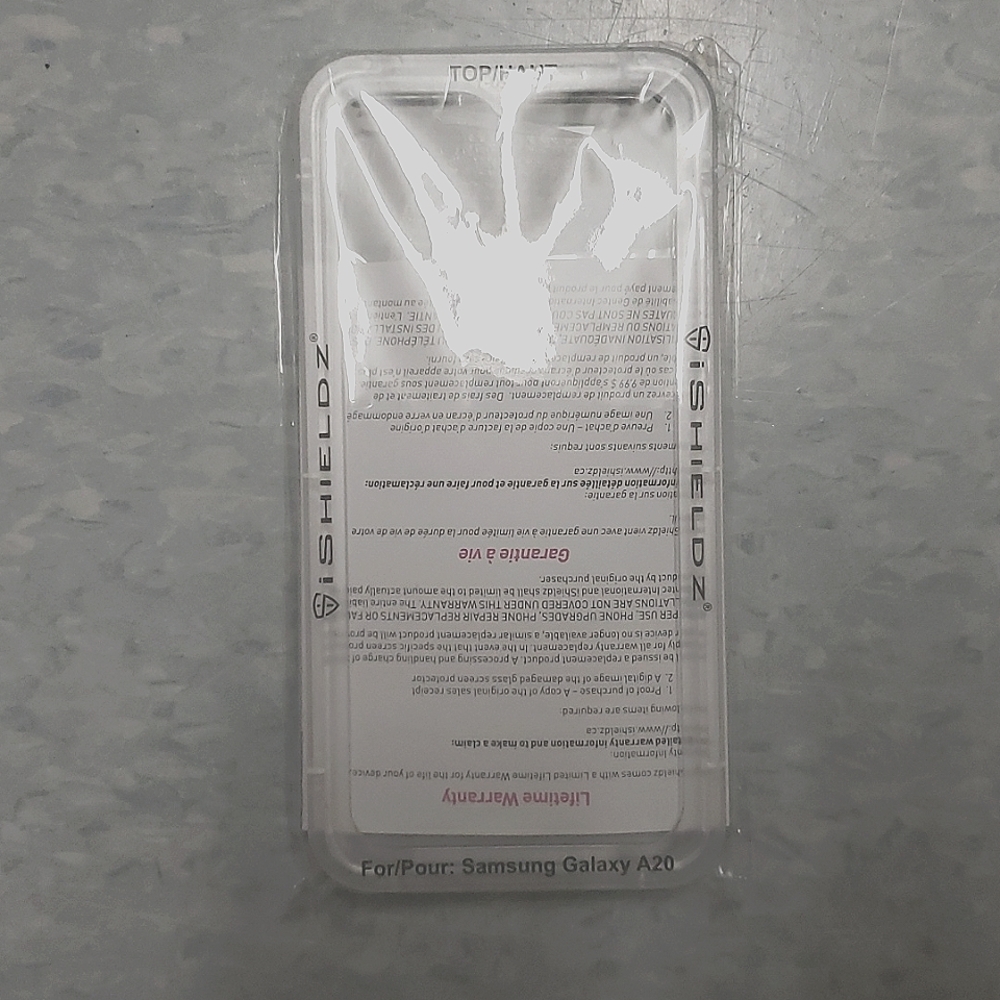 iSHIELDZ Samsung Galaxy A20 Clear Phone Case